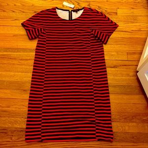 Nwt JCrew short sleeve, above knee dress. Medium.